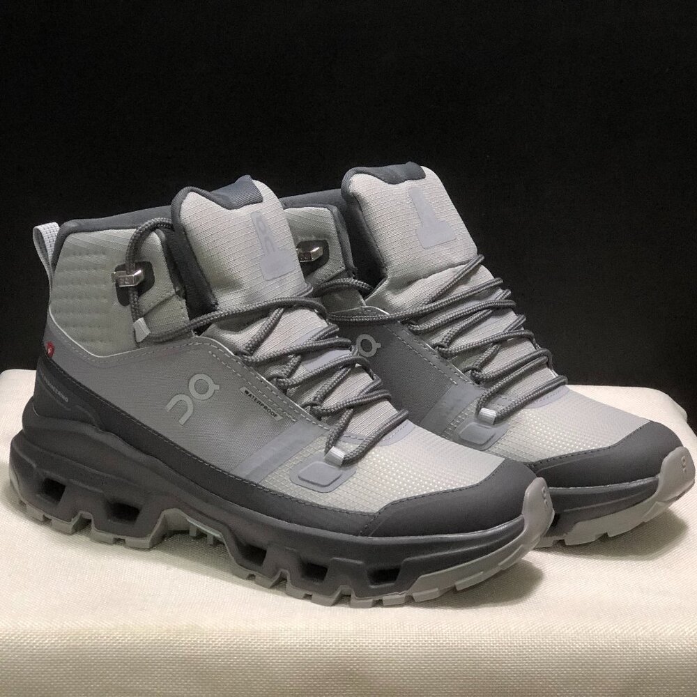 On Running Cloudrock Low WP Hiking mountaineering shoes